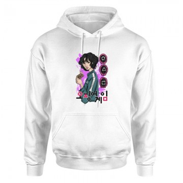 Squid game Kang Sae-byeok Unisex Kapucnis Pulcsi