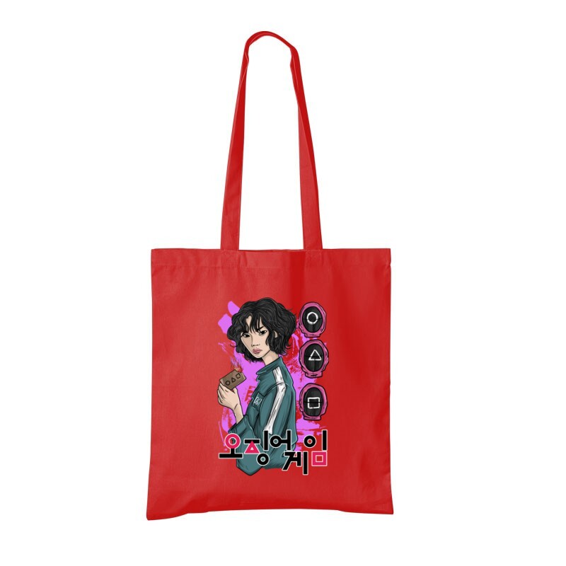 Squid game Kang Sae-byeok Bevásárló Táska