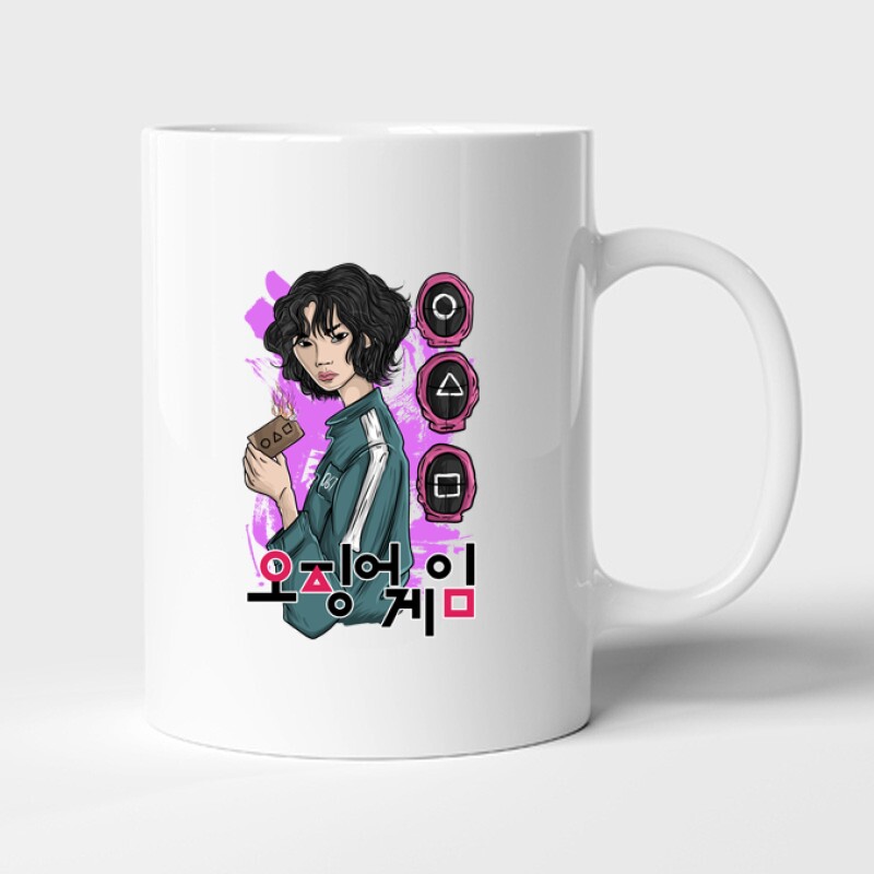 Squid game Kang Sae-byeok Bögre