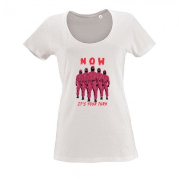 Squid game It's Your turn Női O Nyakú Póló
