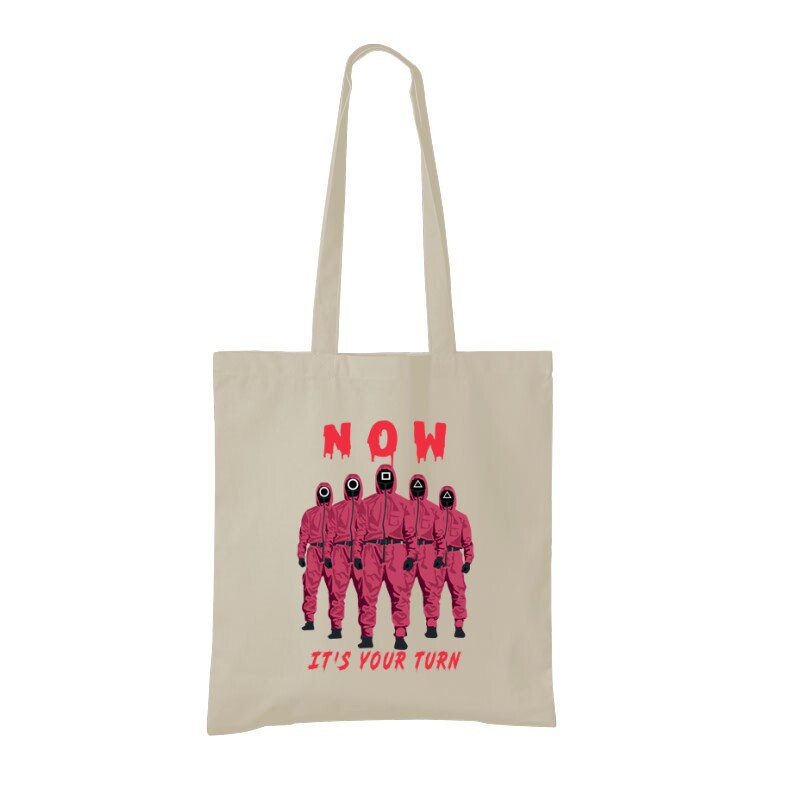 Squid game It's Your turn Bevásárló Táska