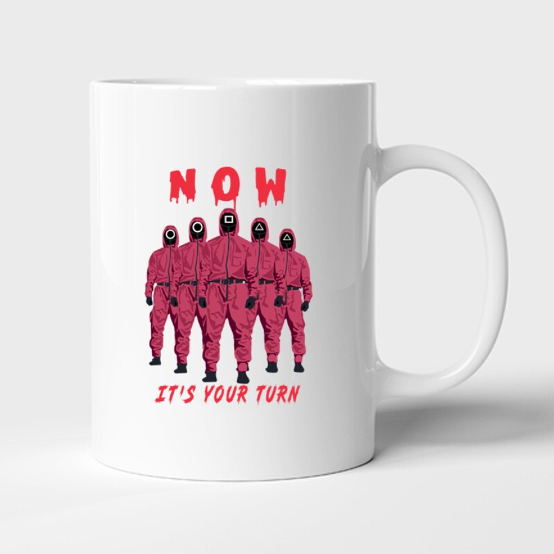 Squid game It's Your turn Bögre