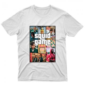 Squid Game Gta Style Unisex Póló