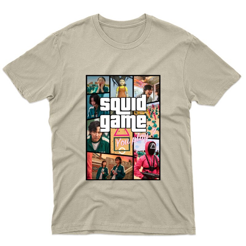 Squid Game Gta Style Unisex Póló