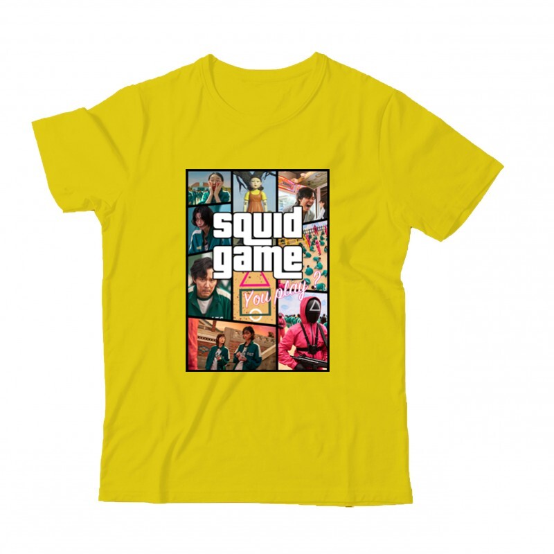 Squid Game Gta Style Gyermek Póló