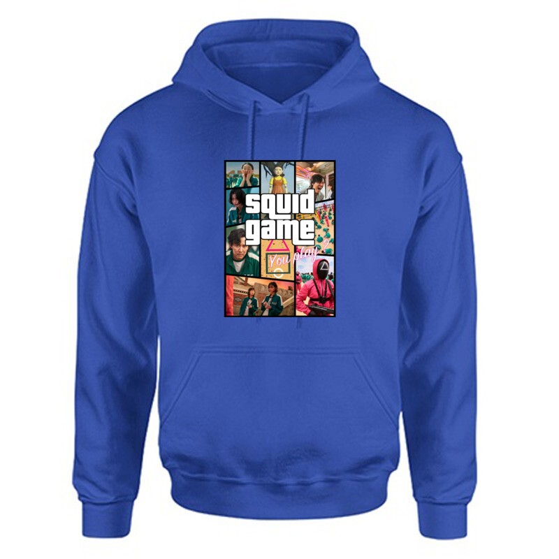 Squid Game Gta Style Unisex Kapucnis Pulcsi