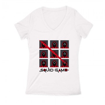 Gomoku Női V Kivágott póló
