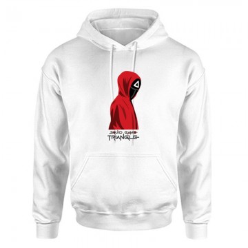 Squid Game triangle Unisex Kapucnis Pulcsi