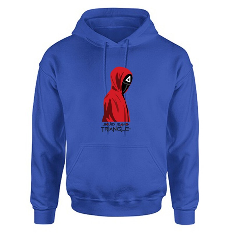 Squid Game triangle Unisex Kapucnis Pulcsi