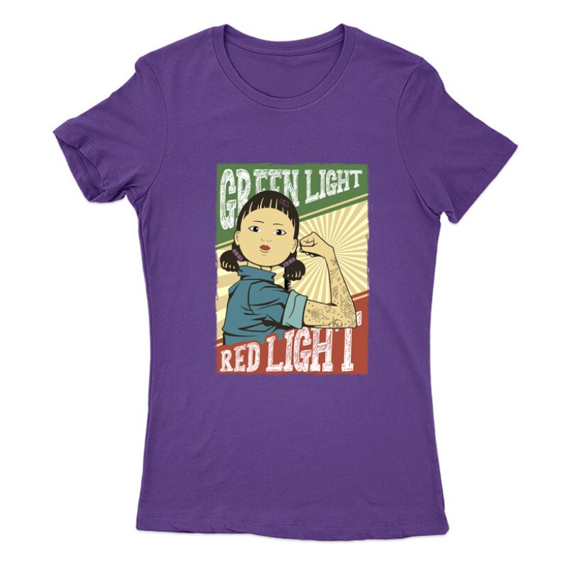 Green light or red light Női Póló