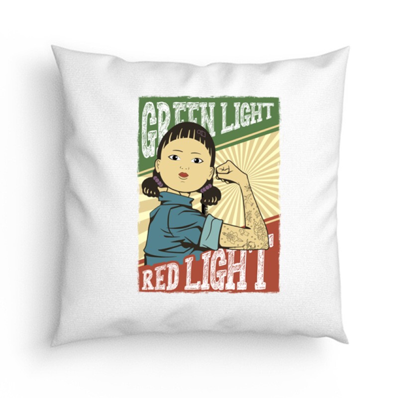 Green light or red light Párna