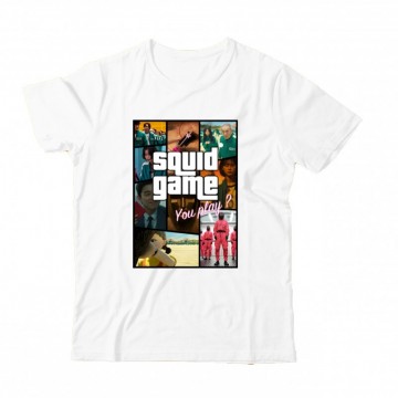 Squid Game Gta Style 2 Gyermek Póló