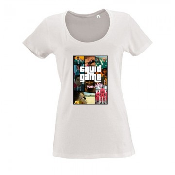 Squid Game Gta Style 2 Női O Nyakú Póló