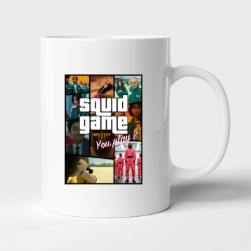 Squid Game Gta Style 2 Bögre