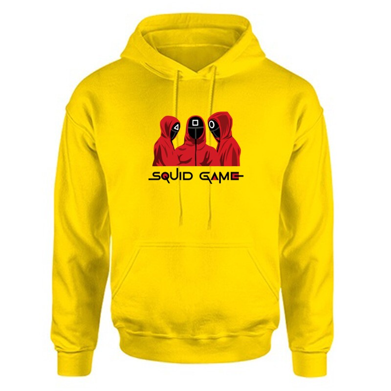 Squid Game priority Unisex Kapucnis Pulcsi