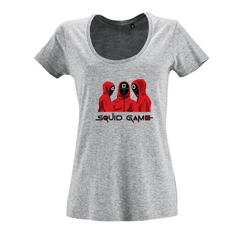 Squid Game priority Női O Nyakú Póló
