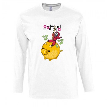 Squid Game Jackpot Hosszú Ujjú Póló