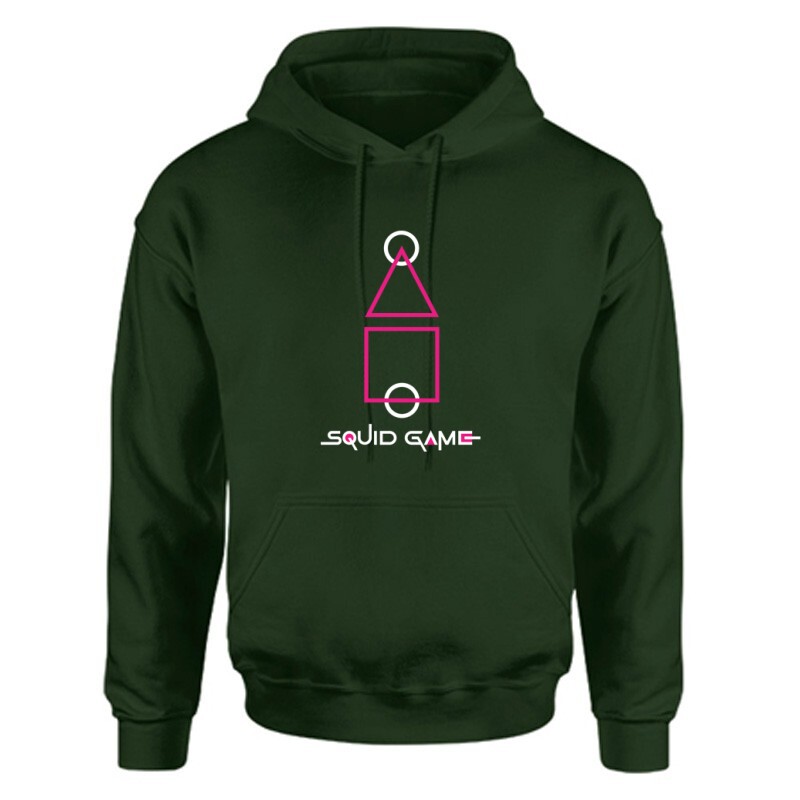 Squid Game Track Unisex Kapucnis Pulcsi