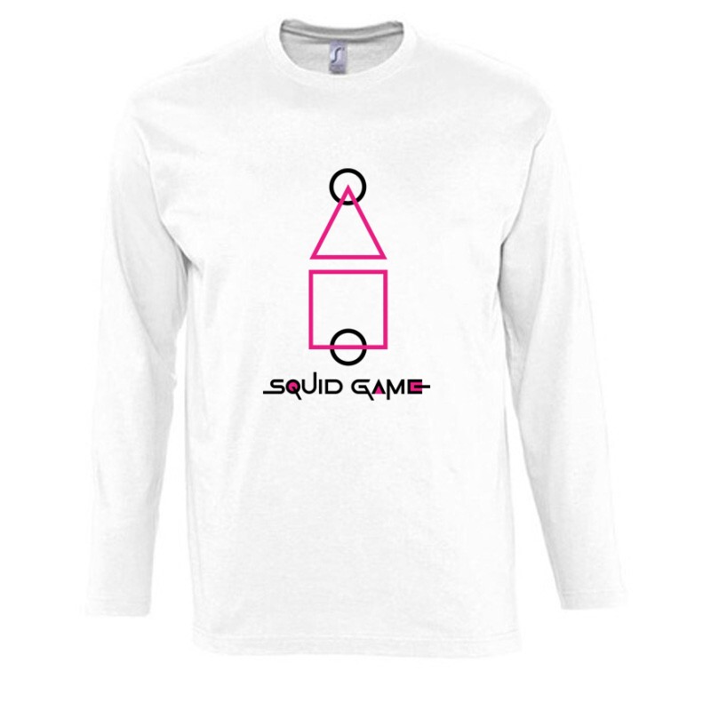 Squid Game Track Hosszú Ujjú Póló
