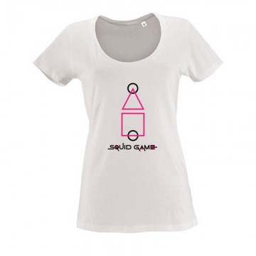 Squid Game Track Női O Nyakú Póló