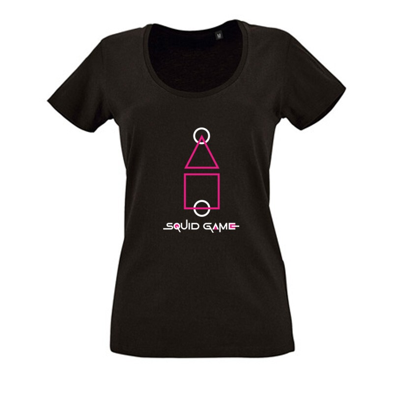 Squid Game Track Női O Nyakú Póló