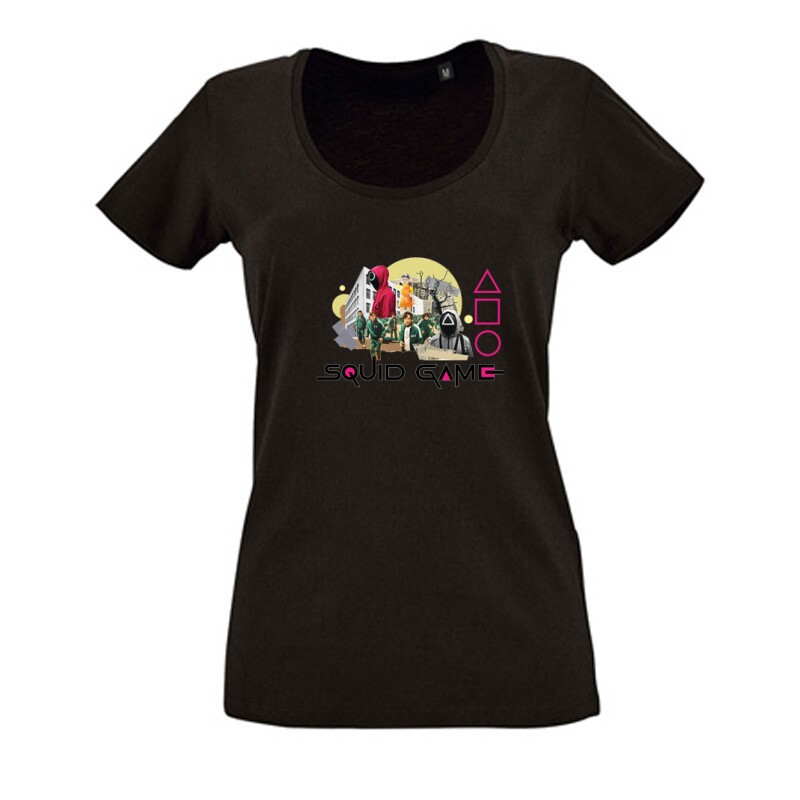 Daejeon Női O Nyakú Póló