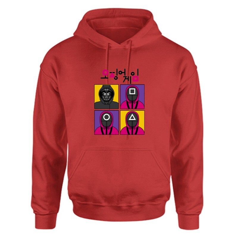 Squid Game priority 2 Unisex Kapucnis Pulcsi