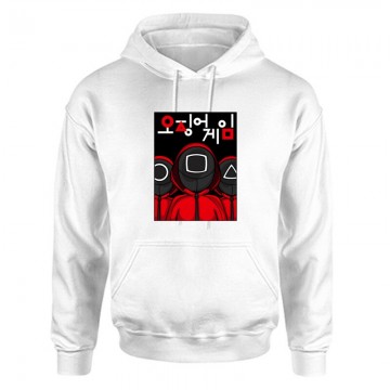 Squid game Soldiers 3 Unisex Kapucnis Pulcsi