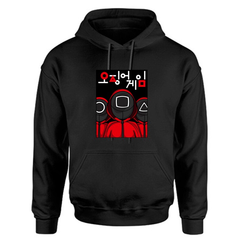 Squid game Soldiers 3 Unisex Kapucnis Pulcsi