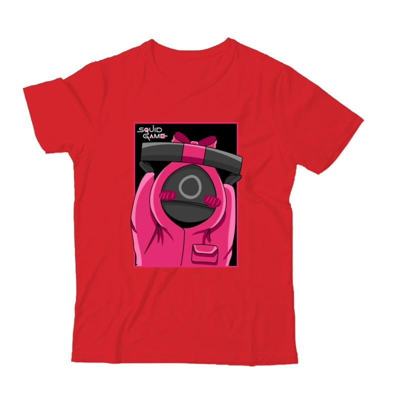 Squid Game Pinky Gyermek Póló