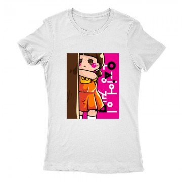Squid Game Doll 3 Női Póló