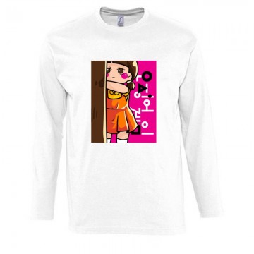 Squid Game Doll 3 Hosszú Ujjú Póló