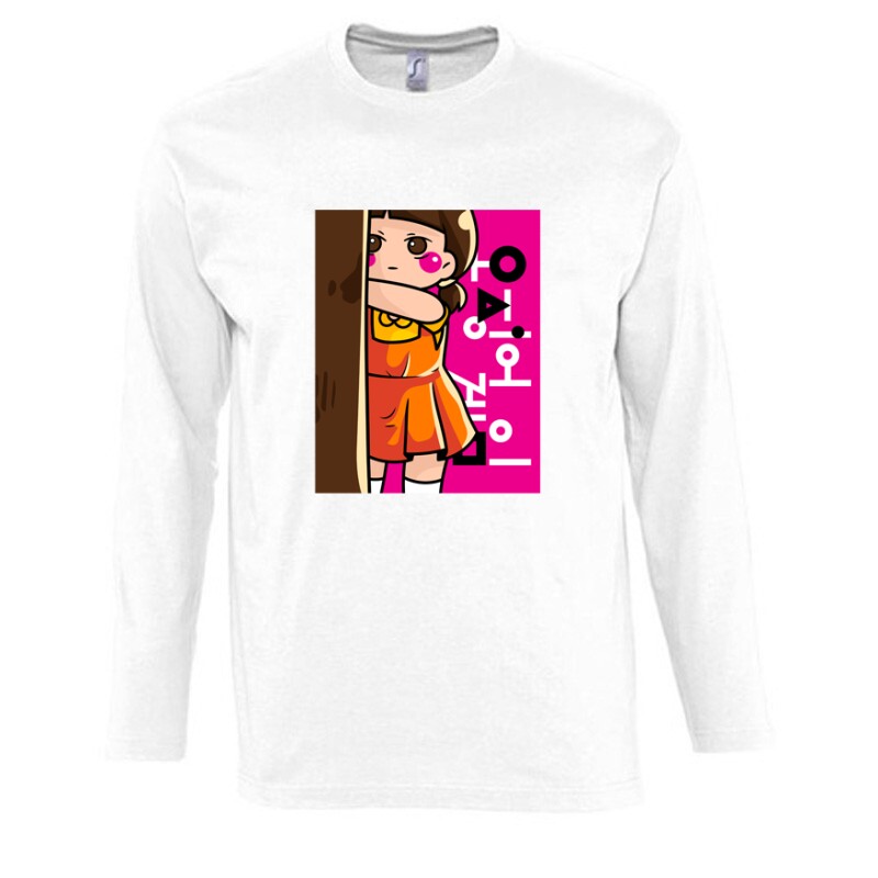 Squid Game Doll 3 Hosszú Ujjú Póló