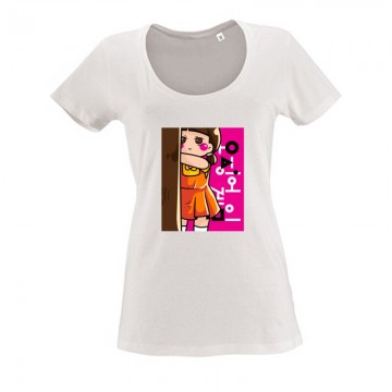 Squid Game Doll 3 Női O Nyakú Póló