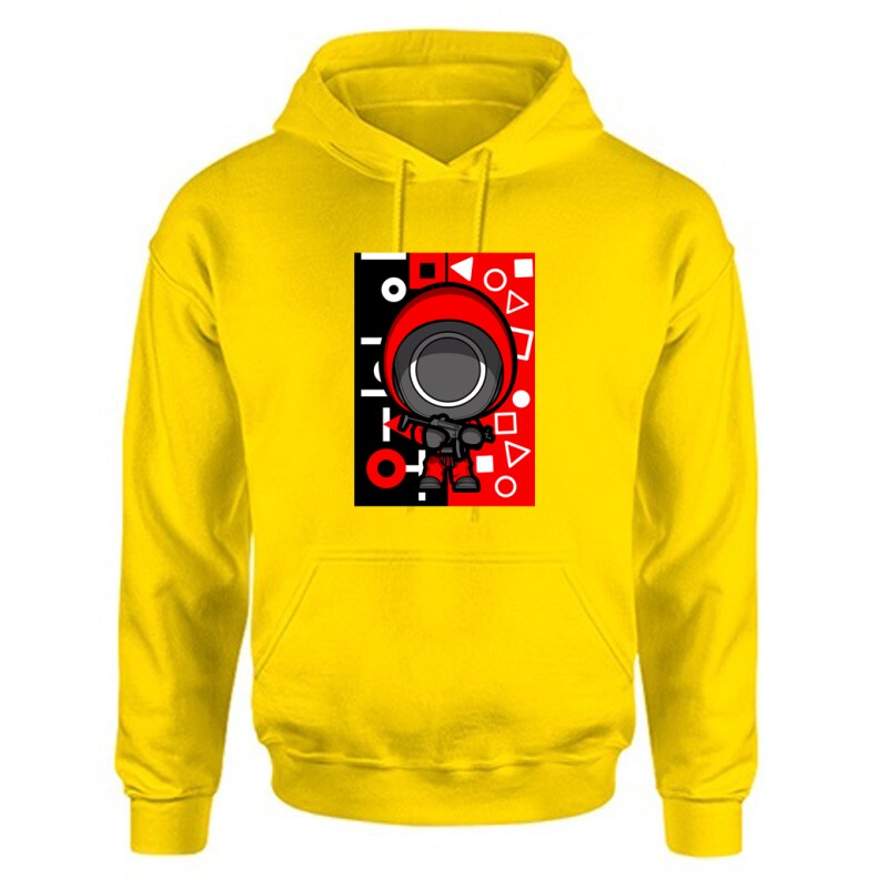 Squid game Soldiers 4 Unisex Kapucnis Pulcsi