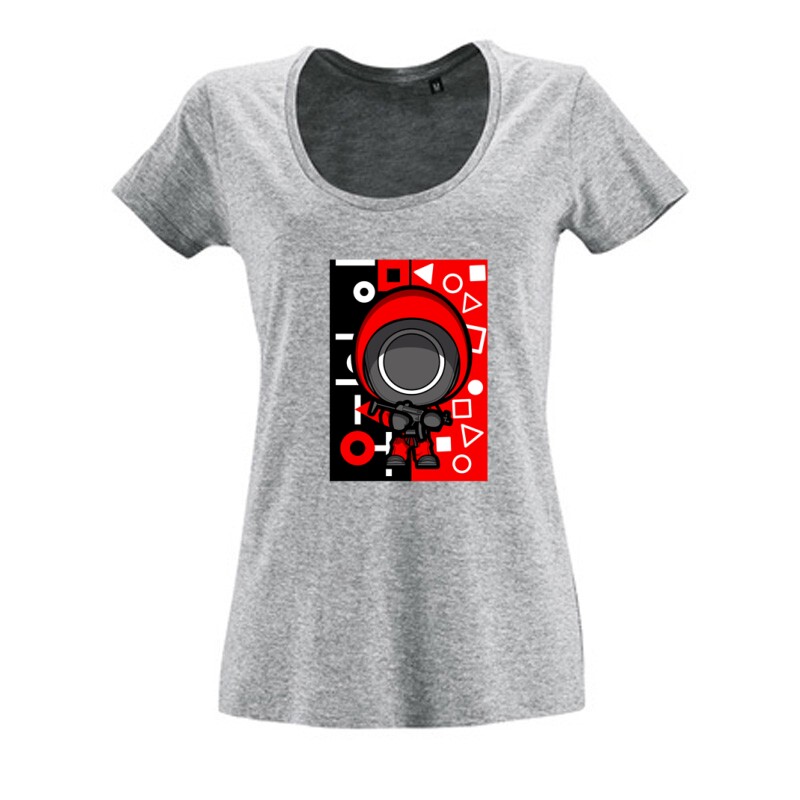 Squid game Soldiers 4 Női O Nyakú Póló