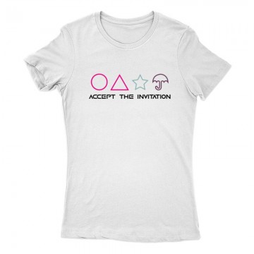 Accept The Invitation Női Póló