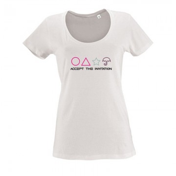 Accept The Invitation Női O Nyakú Póló