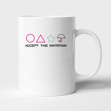 Accept The Invitation Bögre