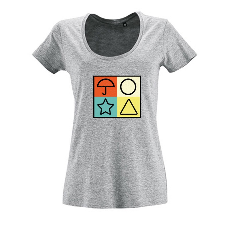 Squid Game Signs Női O Nyakú Póló