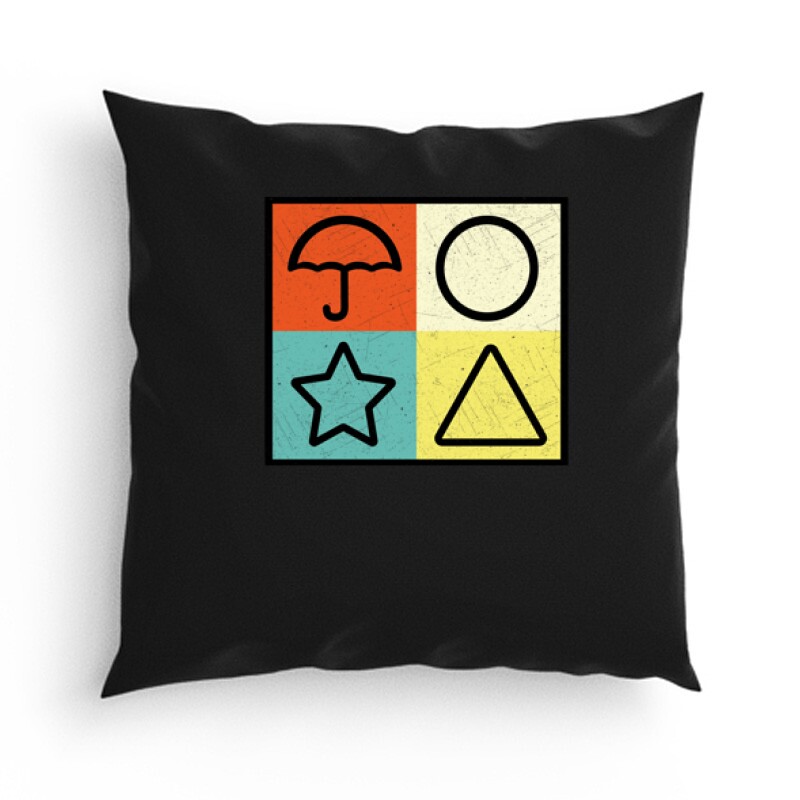 Squid Game Signs Párna