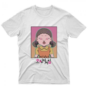 Squid Game Doll 4 Unisex Póló