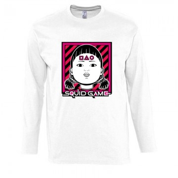 Squid Game Doll 5 Hosszú Ujjú Póló