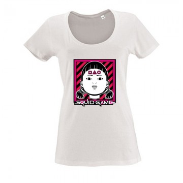 Squid Game Doll 5 Női O Nyakú Póló