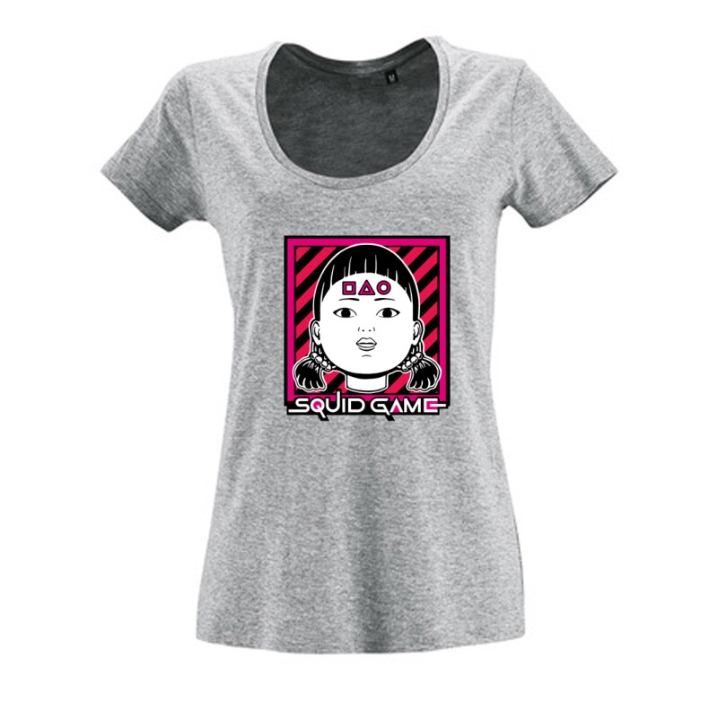 Squid Game Doll 5 Női O Nyakú Póló