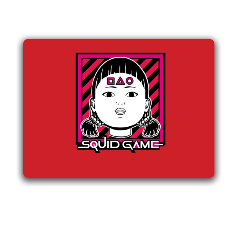 Squid Game Doll 5 Egérpad