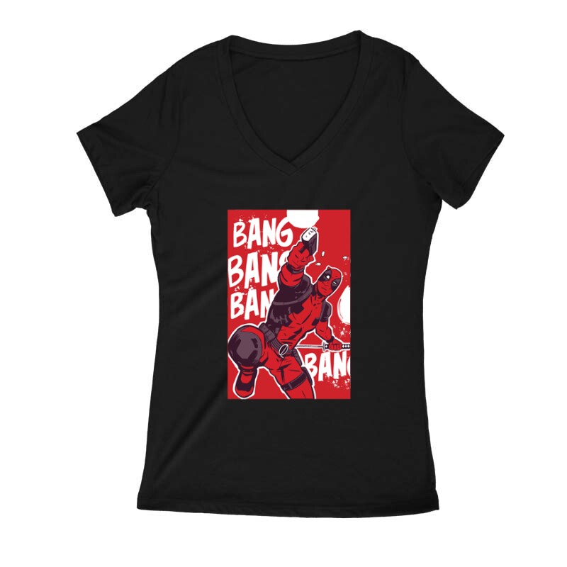 Bang Bang Női V Kivágott póló