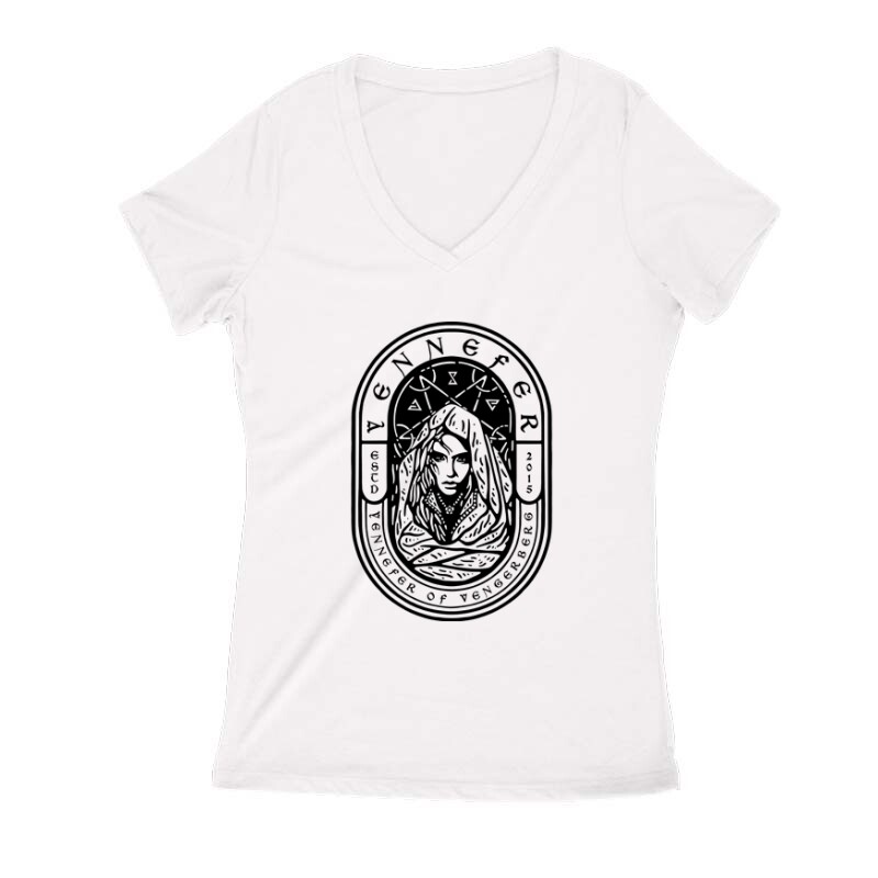 Yennefer páros Női V Kivágott póló