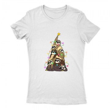 Sloth Tree Női Póló