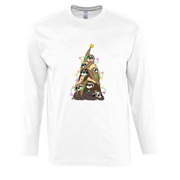 Sloth Tree Hosszú Ujjú Póló